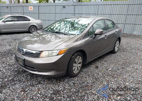 2012 Honda Civic Lx z USA, uszkodzony, nr VIN JHMFB2F59CS003182